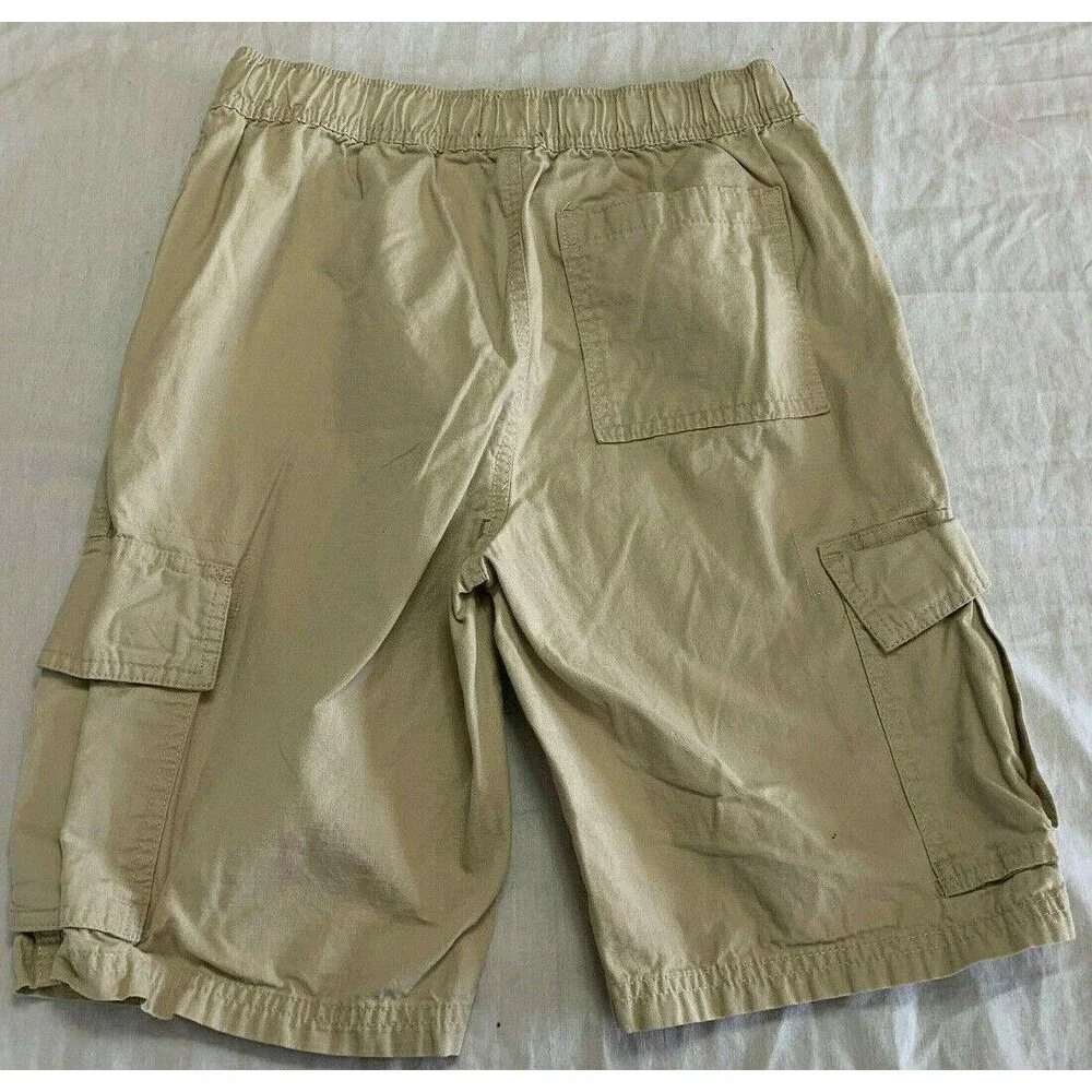 THE CHILDRENS PLACE BOYS COTTON CARGO SHORTS SIZE 14